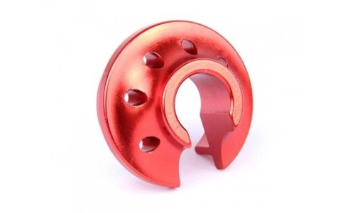 Lower Shock Collar Alloy 2Pcs - RED | Rovan Sports